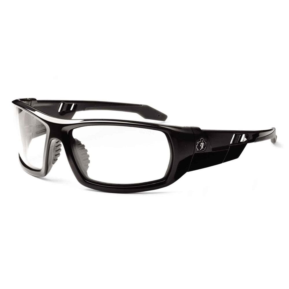 Ergodyne Skullerz Odin Safety Glasses Yellow Lens Black Frame – 50050
