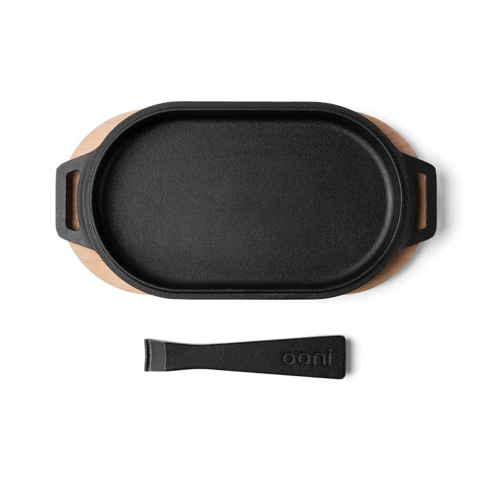 Ooni Sizzler Pan 12.2in x 6.3in Cast Iron, large image number 3