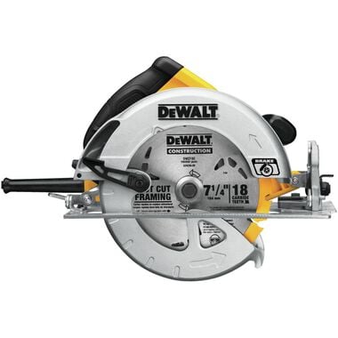 DEWALT 7-1/4-in Lightweight Circular Saw with Electric Brake, large image number 2