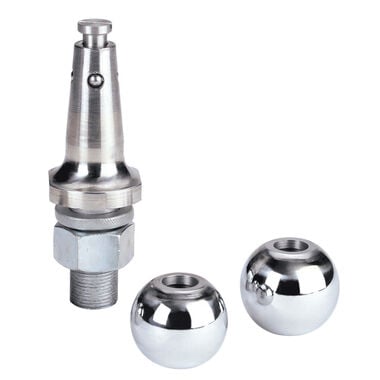 Reese Interchangeable Chrome Hitch Ball 1-7/8 In. and 2 In.