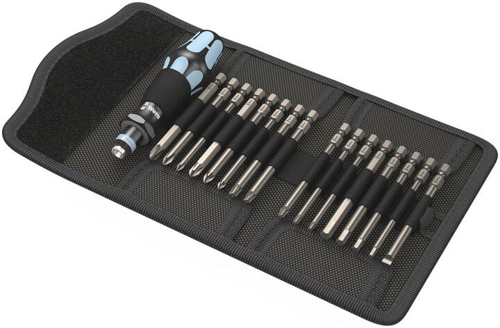 Wera Tools Kraftform Kompakt 60 Stainless Steel Bit Assortment 60pc