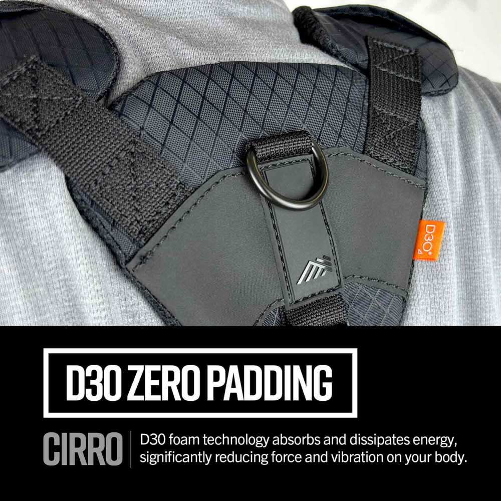 Diamondback Toolbelts Cirro Deluxe Tool Belt Suspender, Black, M/L, large image number 2