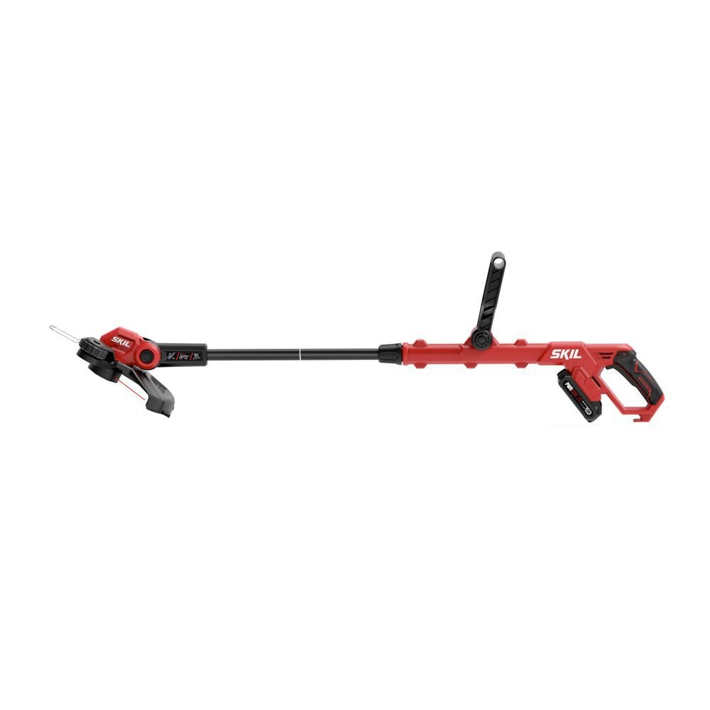 SKIL 12 Inch Pivoting Head String Trimmer Kit with 20V 2.0Ah Battery and 60W Charger, large image number 4