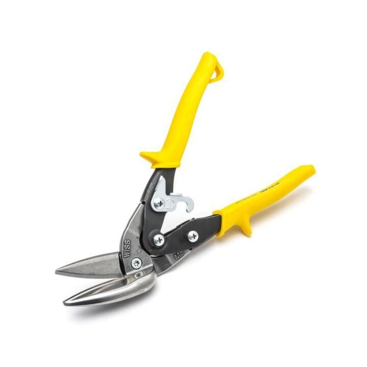 Crescent 9 4/5 Inch Offset Straight Aviation Snips, large image number 1
