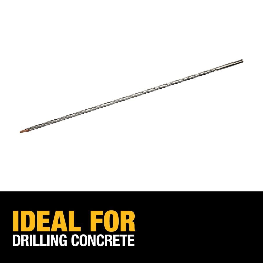 DEWALT 3/8 in x 22 in x 24 in Rock Carbide SDS Plus Hammer Drill Bit, large image number 3