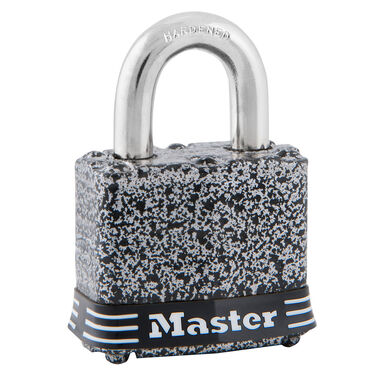 Master Lock Padlock1 9/16in Steel Keyed Different Tumbler