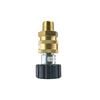 BluBird BluShield 3/8 Inch Plug/Socket Pressure Washer Adapter Set, small image number 1