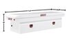 Weather Guard Saddle Truck Tool Box Steel Full Low Profile White, small