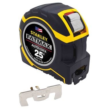 Stanley 25Ft Auto Lock Tape Measure, large image number 2