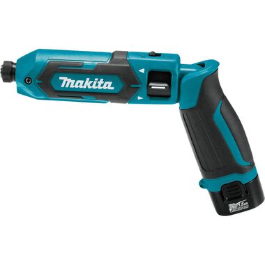 Makita 7.2V Lithium-Ion Cordless 1/4inch Hex Impact Driver Kit, large image number 2