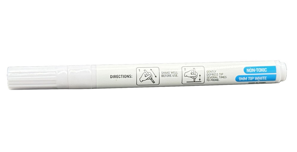 Boltster Water-Based Organizer Paint Pen White, large image number 2