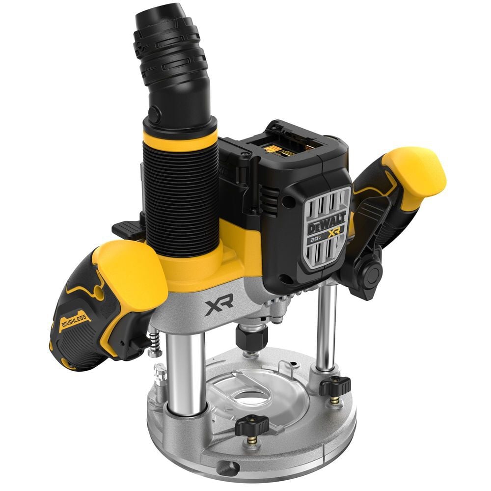DEWALT 20V MAX XR 2-1/4 Peak HP Plunge Router (Bare Tool), large image number 9