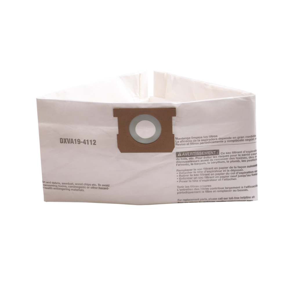 DEWALT Fine Dust Bag 12 16 Gallon 3 bags, large image number 1