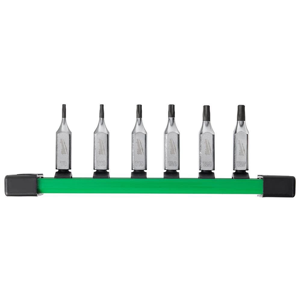 Milwaukee 1/4 Inch Drive TORX Bit Socket Set 6pc, large image number 1
