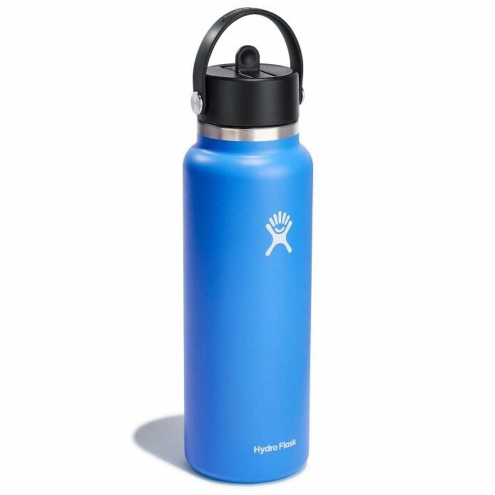 Hydroflask 40 Oz Insulated Wide Mouth Water Bottle with Flex Straw Cap, large image number 3