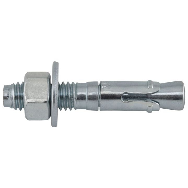 DEWALT 3/8in x 2-1/4in Power-Stud Carbon Steel Wedge Expansion Anchor - 50 Anchors, large image number 0