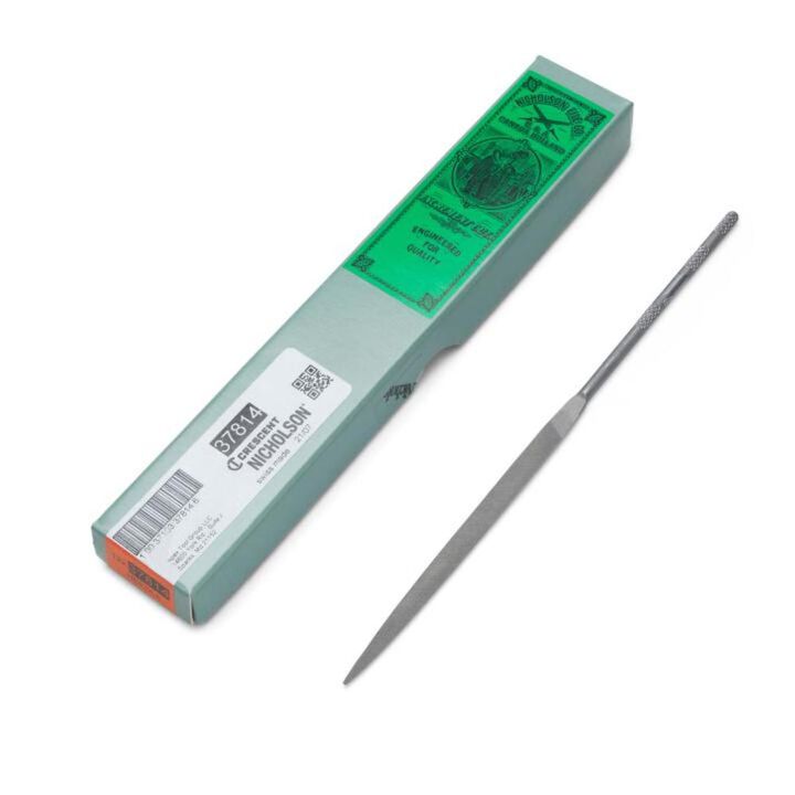 Crescent Nicholson Needle File 6.25 In. Cut 2 Half Round Style