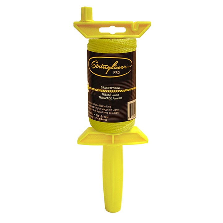 Stringliner Pro Braided Line Reel 250 ft Yellow
