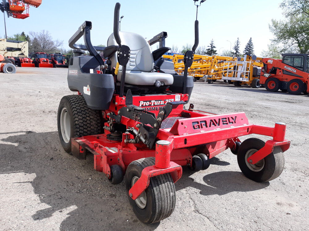 Gravely 52 Inch 27HP 852 cc Gasoline Zero Turn Lawn Mower Used 2009 252 Acme Tools
