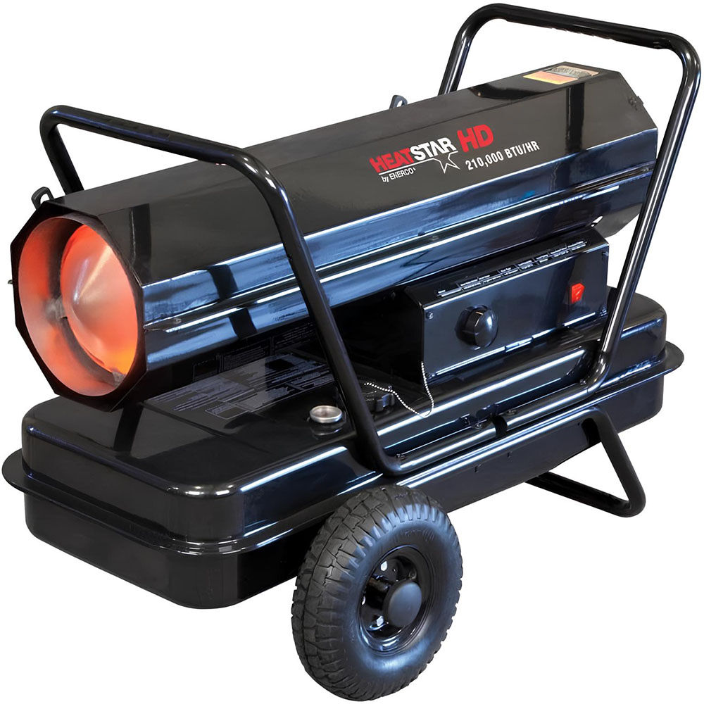 Heatstar HS125KT 125000BTU Kerosene Forced Air Heater with Thermostat – F170325