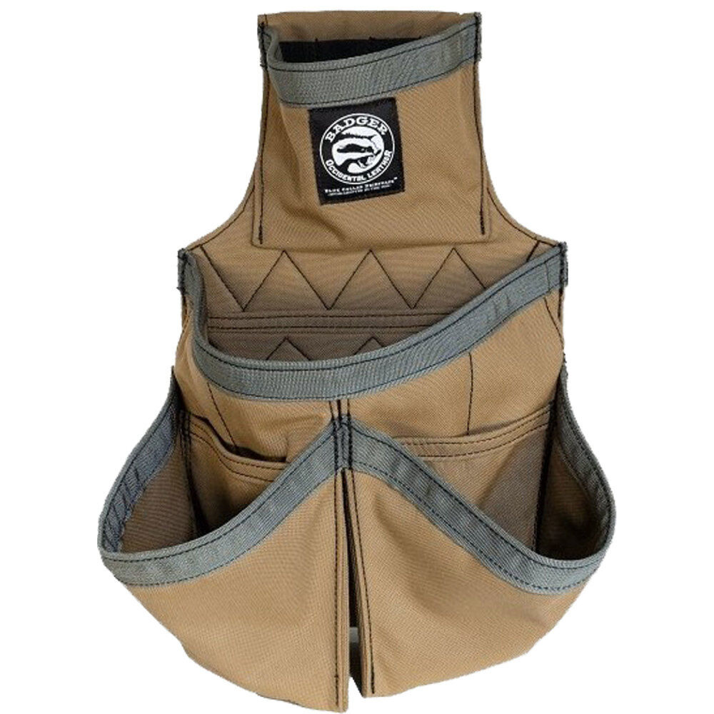 Badger Tool Belts Carpenter Fastener Bag Sawdust Sage – 441020