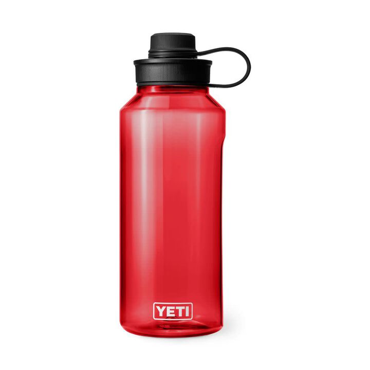 YETI Yonder 1.5 L/50 Oz Water Bottle with Yonder Tether Cap Rescue Red