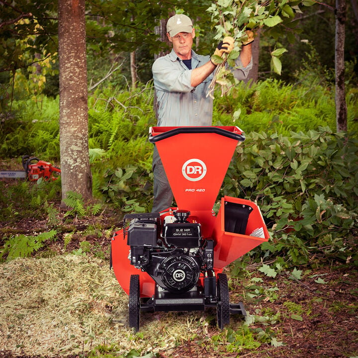 DR Power Equipment PRO 420 9.2HP Gas Powered Electric Start Chipper Shredder, large image number 3