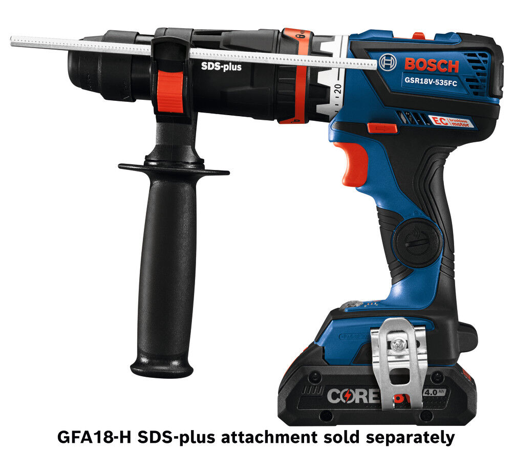 Bosch 18V EC 5 In 1 Drill/Driver Kit Flexiclick Reconditioned, large image number 11