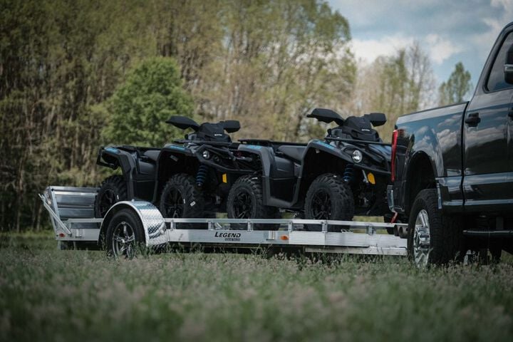 Legend Premium Trailers 7X12UGSA35AB 12 Foot Aluminum Utility Gate Trailer, large image number 14