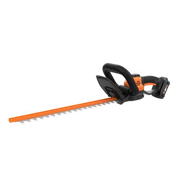 Worx POWER SHARE 20-Volt Li-Ion 22 in. Electric Cordless Hedge Trimmer 3/4 in. Cutting Capacity Battery and Charger Included, large image number 4