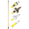 Bayco Products Light Bulb Changer with 11 Ft. 3-Section Steel Pole & 3 Changer Heads plus 2-Piece Broken Bulb Changer, small image number 1