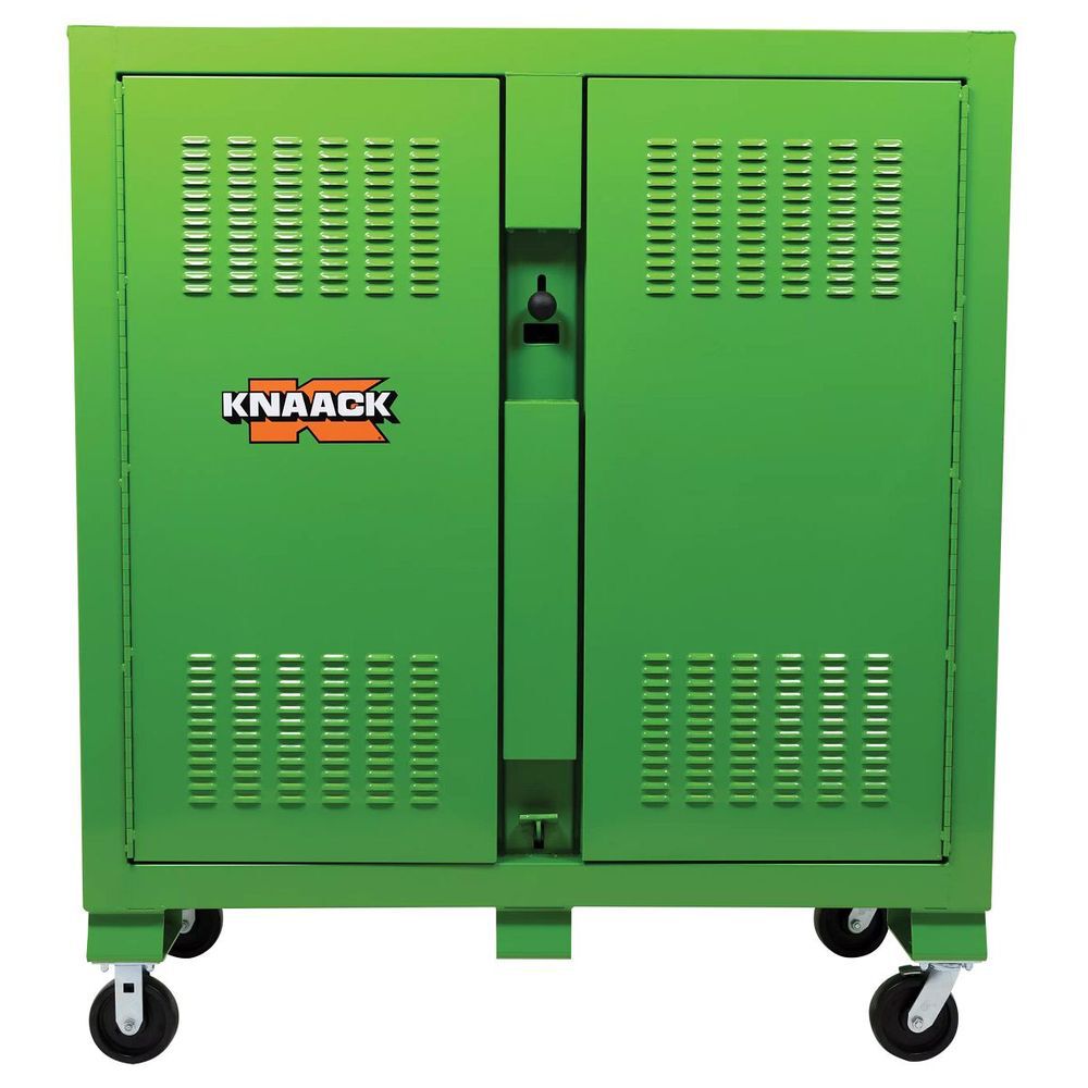 Knaack Model 139-SK-02 Safety Kage 59.4 Cu-Ft. Green Steel Cabinet, large image number 5
