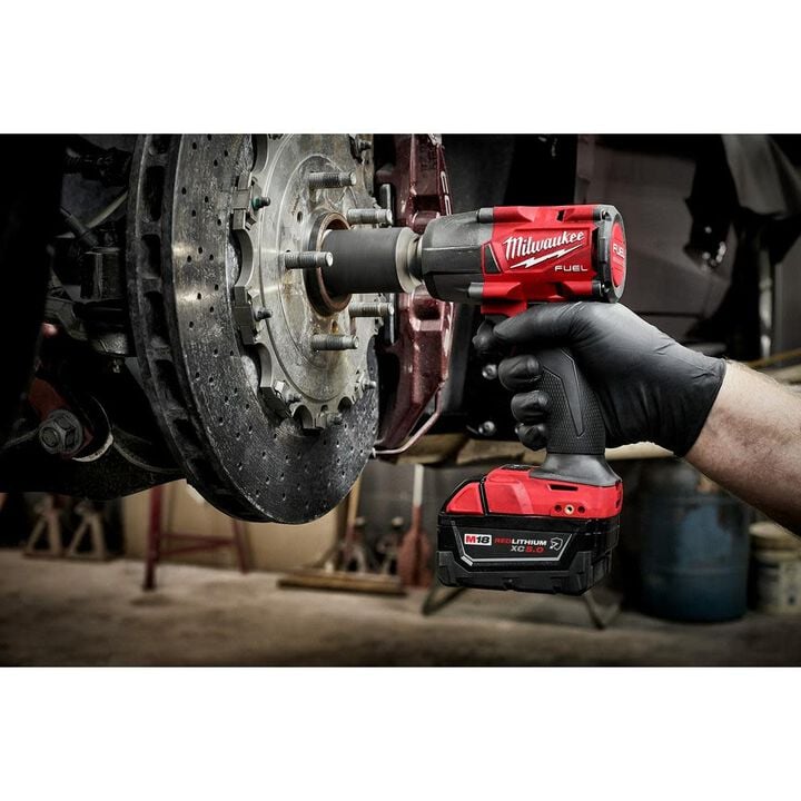 Milwaukee M18 FUEL Automotive Combo Kit with 1/2 in High Torque Impact Wrench & 3/8 in Mid-Torque Impact Wrench, large image number 11