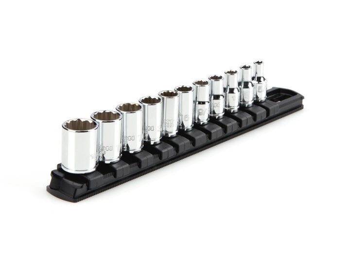 Tekton 1/4 Inch 12 Point Socket Set, 11 Pieces (5/32-9/16 Inch), large image number 1