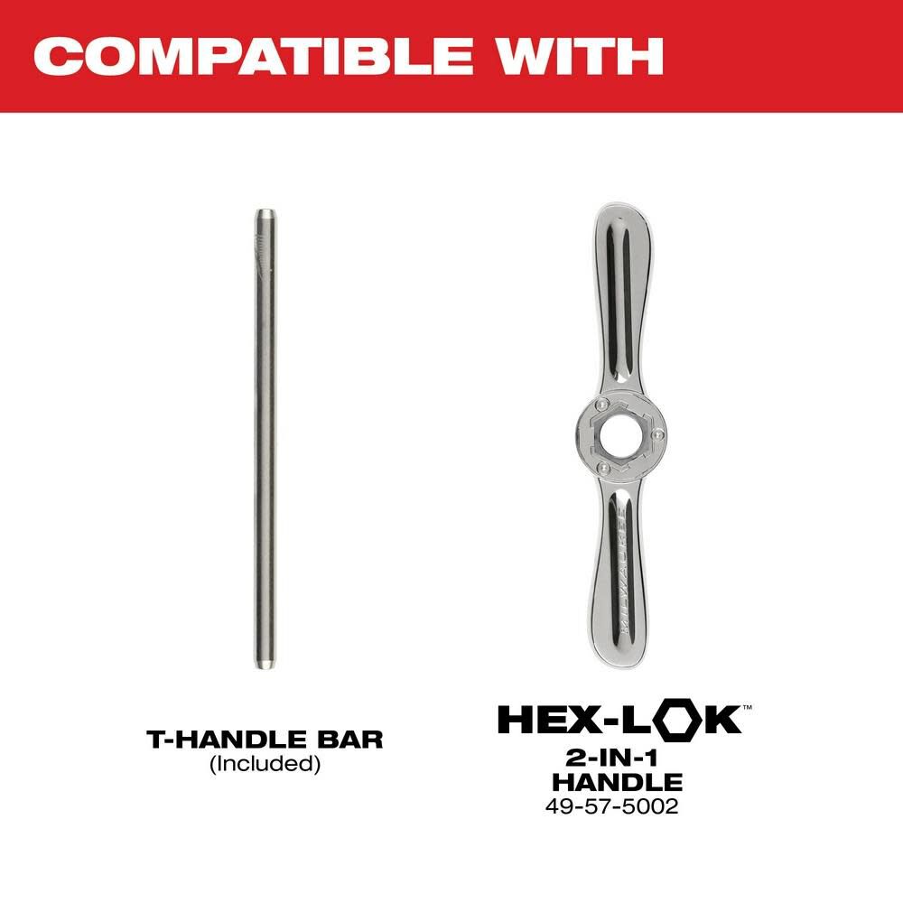 Milwaukee Tap Collet for Taps up to 1/2 & T Handle Bar, large image number 3