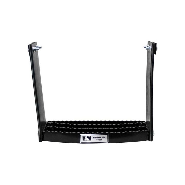 K&M Manufacturing 1-Step Bolt-On Flex Step Kit Black, large image number 7