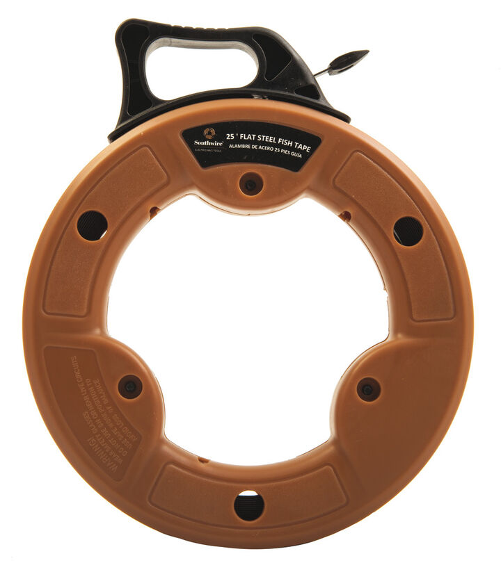 Southwire 1/8in 25' Flat Steel Fish Tape