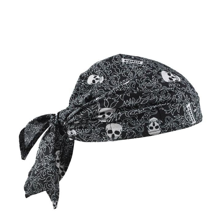Ergodyne Chill-Its 6710CT Evaporative Cooling  Bandana Triangle Hat & Cooling Towel, swatch