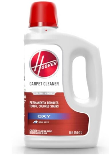 Hoover Residential Vacuum Oxy Carpet Cleaning Solution Deep Cleaning 50oz
