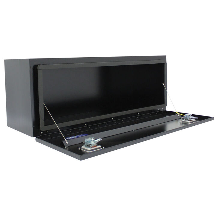 Better Built 60in Under Bed Truck Box Single Door Double Latch Black, large image number 1