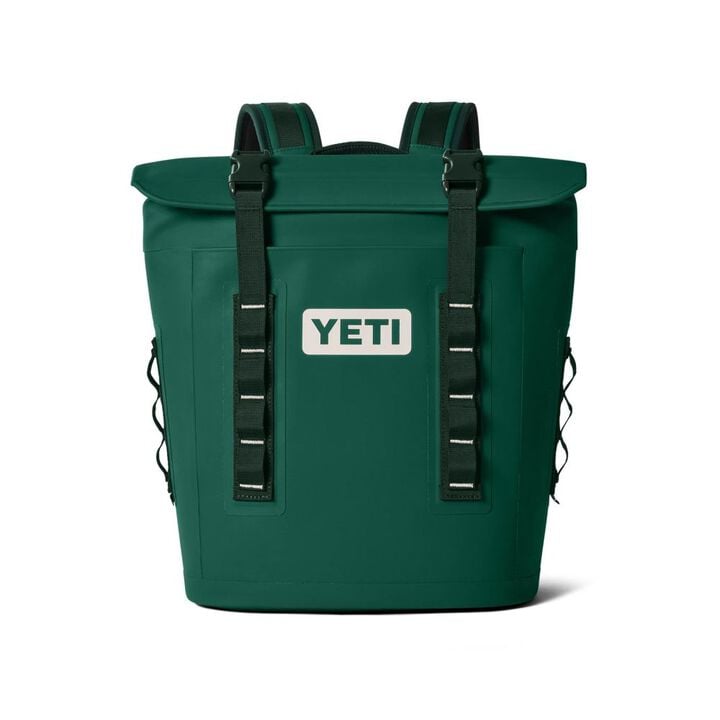 YETI Hopper M12 Backpack Soft Cooler Black Forest Green