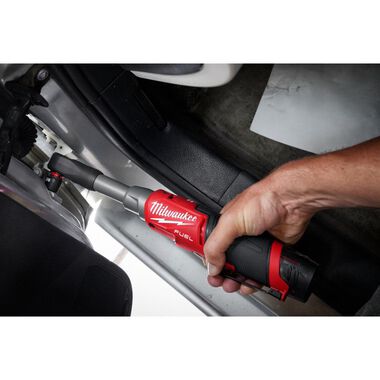 Milwaukee M12 FUEL 1/4inch Extended Reach High Speed Ratchet (Bare Tool), large image number 10