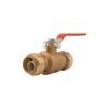 Sharkbite 1in x 1in 200 Psi Brass Push Fit Ball Valve, small image number 1