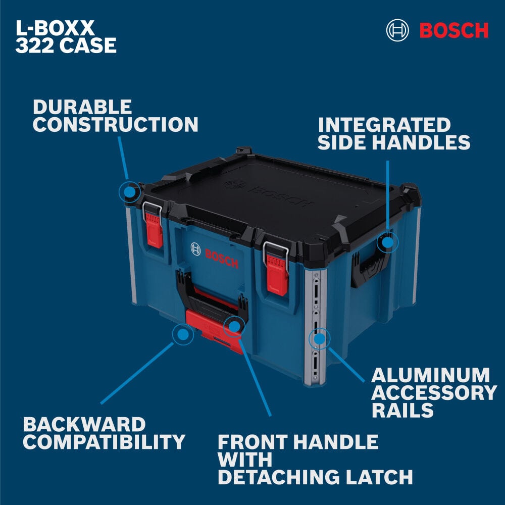 Bosch L-Boxx Contractor Midsize Tool Box, large image number 3
