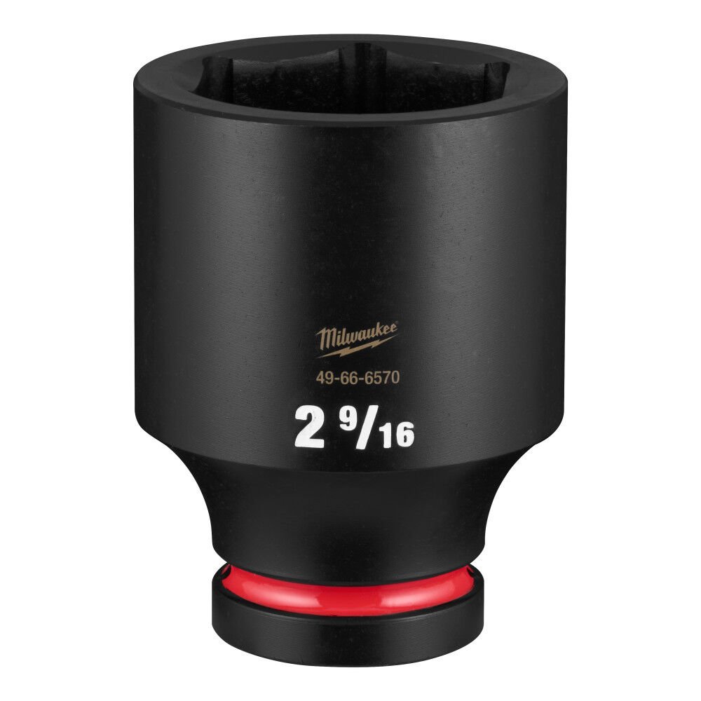 Milwaukee SHOCKWAVE Impact Duty 1 Inch Drive 2-9/16 Inch Deep 6 Point Socket - 49-66-6570