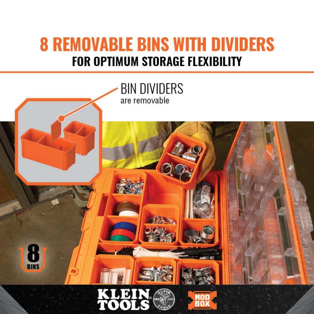 Klein Tools Promotional MODbox Tall Comp Box, Full Width, large image number 5