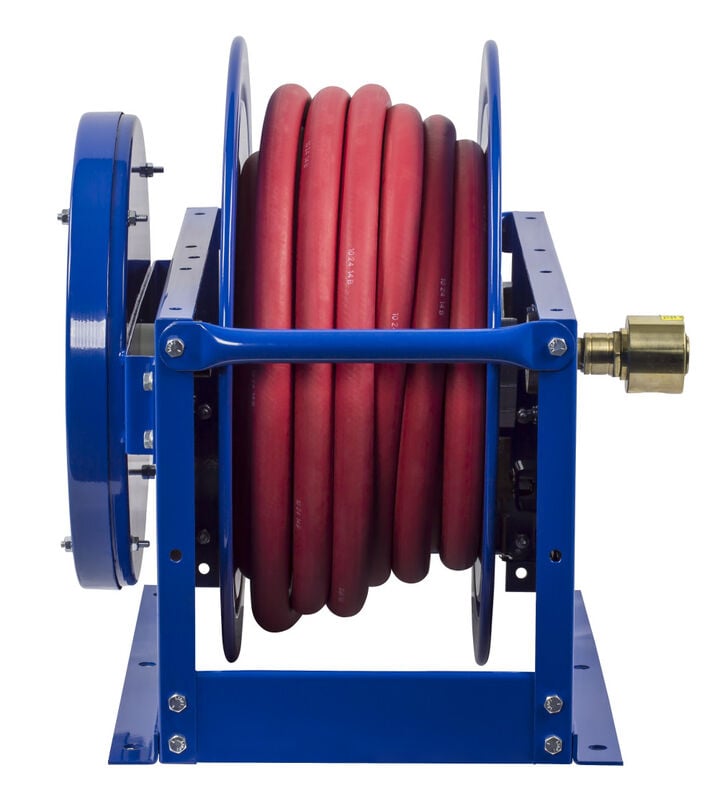 Coxreels Hose Reel Single Hose Spring Rewind for Fuel 3/4in ID 75' Fuel Hose 300 PSI, large image number 5