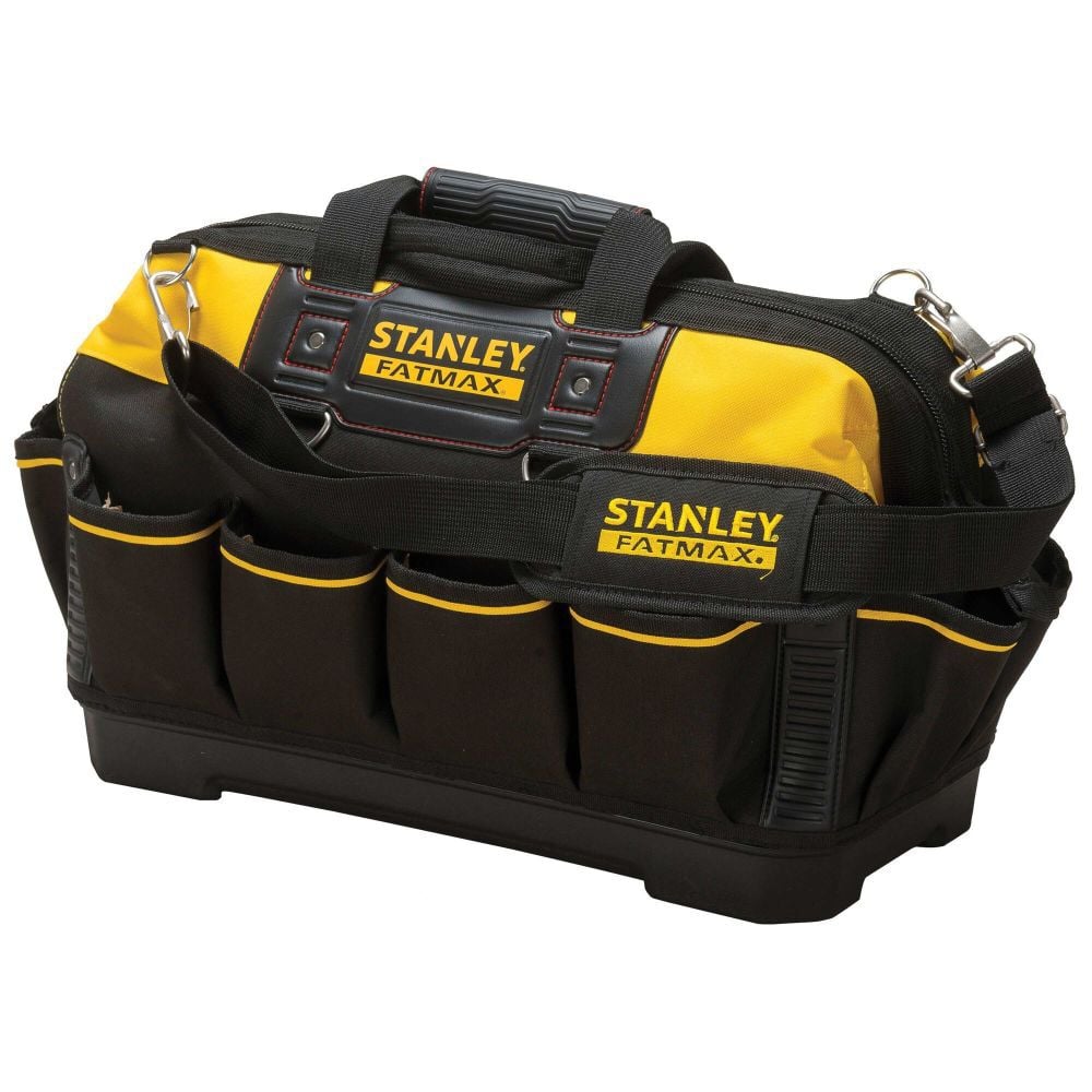 Stanley FATMAX 18 Inch Fabric/Plastic Open Mouth Tool Bag, large image number 1