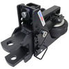 Shocker Hitch HD 20K Max Black 2 Inch Air Receiver Hitch & Clevis Pin Mount with 1-1/2 Inch Holes, small image number 1