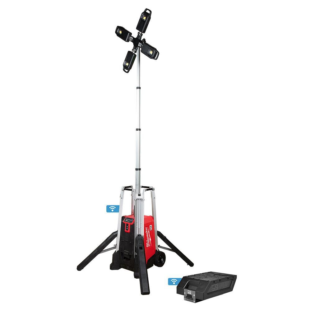 Milwaukee MX FUEL ROCKET Tower Light/Charger Kit MXF041-1XC - Acme 